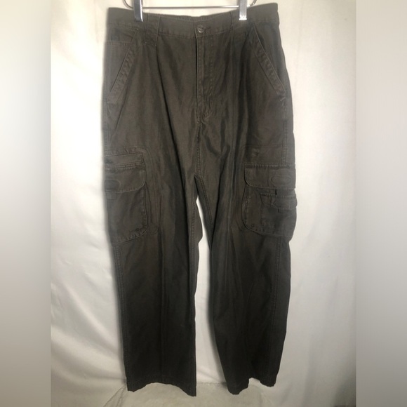 Mens Brown Wrangler Cargo Pants. Size 30/30 - Picture 1 of 7